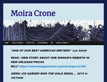 Tablet Screenshot of moiracrone.com